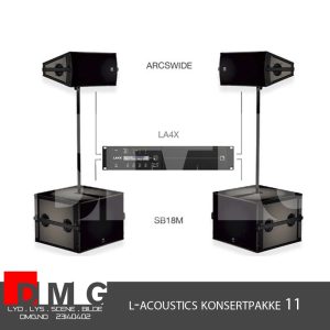 L-acoustics Konsertpakke 11