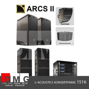 L-acoustics Konsertpakke 15/16