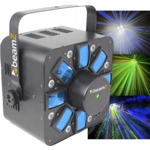 BeamZ Multi Acis III LED with Laser and Strobe