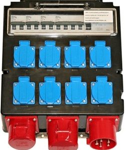 Stort 32A 400V undersentral