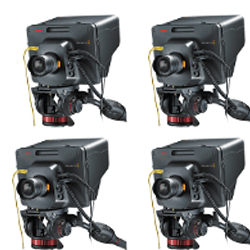 BMD 4k PRO med sdi og stativ - 4 kamera