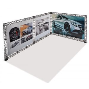 Messestand L Form 12x6